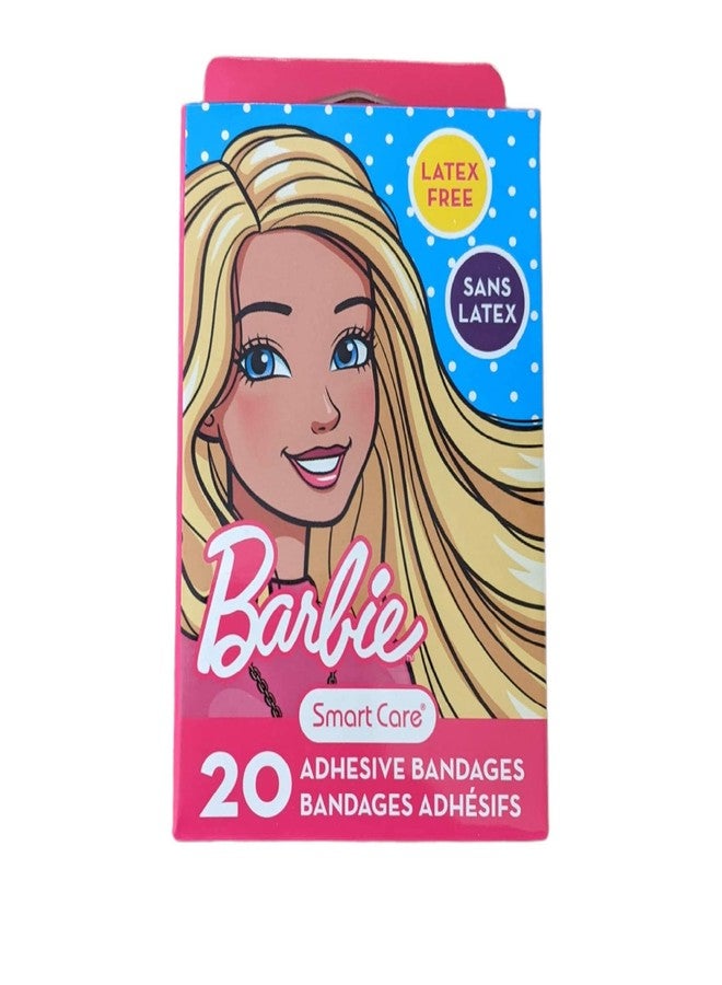 Smart Care Barbie Themed Sterile Adhesive Kids Bandages - Three Pack, Multi - Image 3